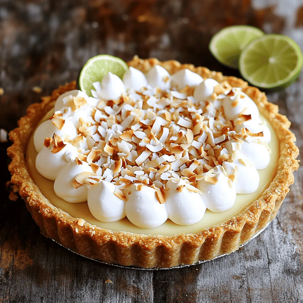 To make your Coconut Cream Pie, gather these ingredients: