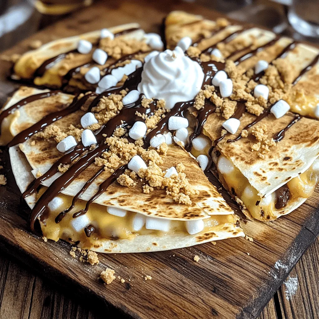 Grilled S’mores Quesadillas Delightful and Easy Treat