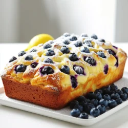- 1 cup Greek yogurt - 1/2 cup granulated sugar - 1/4 cup pure honey - 3 large eggs - Zest of 1 lemon (finely grated) - 1/4 cup freshly squeezed lemon juice - 1 teaspoon vanilla extract - 1 1/2 cups all-purpose flour - 1 teaspoon baking powder - 1/2 teaspoon baking soda - 1/4 teaspoon salt - 1 cup fresh blueberries (or frozen blueberries, if fresh are not available) - 2 tablespoons unsalted butter, melted (optional for extra moisture) Each ingredient plays a key role in the loaf's texture and flavor. The Greek yogurt gives moisture and tang. Sugar and honey add sweetness. Eggs provide structure. Lemon zest and juice bring that fresh, bright taste. Flour binds it all together, while baking powder, baking soda, and salt help it rise. Blueberries add pops of sweetness. If you choose to add butter, it makes the loaf richer. You can make a few changes if needed. If you don’t have Greek yogurt, use regular yogurt for a slightly different texture. You can swap honey for maple syrup if you want a different sweetness. For a gluten-free option, try almond or coconut flour, adjusting the amount as needed. If you're out of eggs, use flaxseed meal or applesauce as a binder. Just remember, these swaps may change the final taste and texture a bit. First, preheat your oven to 350°F (175°C). This step is key for a well-baked loaf. Next, take a 9x5-inch loaf pan. Grease it well or line it with parchment paper. This makes it easy to remove your loaf later. In a large bowl, add 1 cup of Greek yogurt, 1/2 cup of granulated sugar, and 1/4 cup of honey. Whisk these together until smooth and creamy. This mixture should feel rich and inviting. Then, add 3 large eggs, the zest of 1 lemon, 1/4 cup of freshly squeezed lemon juice, and 1 teaspoon of vanilla extract. Stir this blend until it is well mixed and slightly frothy. In another bowl, sift together 1 1/2 cups of all-purpose flour, 1 teaspoon of baking powder, 1/2 teaspoon of baking soda, and 1/4 teaspoon of salt. This step helps to prevent lumps. Slowly mix the dry ingredients into the wet mixture. Use a spatula and stir gently. Be careful here; overmixing can make your loaf dense. Now, it’s time to add the star of the show: the blueberries! Gently fold in 1 cup of fresh blueberries. If you use frozen blueberries, you don’t need to thaw them first. This helps keep your batter from turning blue. Next, pour the batter into your prepared loaf pan. Spread it evenly. Place the loaf in your preheated oven and bake for 50 to 55 minutes. To check if it's done, insert a toothpick in the center. If it comes out clean, your loaf is ready. After baking, take the loaf out of the oven. Let it cool in the pan for about 10 minutes. Then, transfer it to a wire rack to cool completely. Once cooled, slice your Greek Yogurt Lemon Blueberry Loaf. You can enjoy it warm or at room temperature. For a sweet touch, dust each slice with powdered sugar or drizzle honey on top. Add fresh blueberries on the side for color and flair! To keep your loaf light and fluffy, mix gently. When combining the dry and wet ingredients, stir until just blended. Overmixing makes the loaf dense and tough. Use a spatula to fold the batter. This method helps keep air in the mix. Your loaf will rise nicely and stay soft. For even baking, use the right pan size. A 9x5-inch loaf pan works best. Preheat your oven to 350°F. Place the pan in the center of the oven. This allows hot air to flow around the loaf evenly. Check your loaf at the 50-minute mark. If a toothpick comes out clean, it's ready! Adding a few extra ingredients can boost flavor. Consider drizzling melted butter into the batter. This adds richness and moisture. You can also try a pinch of cinnamon for warmth. If you like more tartness, add more lemon juice. These small changes can take your loaf to the next level! {{image_4}} You can switch up the flavors in your Greek Yogurt Lemon Blueberry Loaf. Try adding different fruits, like raspberries or strawberries. They will give the loaf a new twist. For a fun zing, mix in some lime zest instead of lemon. You can also add a splash of almond extract for a nutty flavor or cinnamon for warmth. If you need a gluten-free version, you can easily adapt this recipe. Use a gluten-free all-purpose flour blend. Just make sure it has xanthan gum for the right texture. This way, you can enjoy the loaf without gluten. The taste will still be delicious! For a vegan version, replace the eggs with flaxseed meal or applesauce. Use a plant-based yogurt instead of Greek yogurt. Maple syrup can replace the honey for sweetness. These swaps keep the loaf moist and flavorful. You won’t miss the dairy or eggs! To keep your Greek Yogurt Lemon Blueberry Loaf fresh, wrap it tightly. Use plastic wrap or aluminum foil. Store it at room temperature for up to three days. If you need to keep it longer, refrigerate it. This helps maintain its flavor and moisture. Remember, before serving, let it warm up a bit. This brings back its lovely taste. Freezing is a great way to save your loaf for later. First, let it cool completely. Then slice it into pieces. Wrap each slice in plastic wrap. Place the wrapped slices in a freezer bag. Squeeze out the air before sealing. This keeps the slices fresh for about three months. When you're ready, just thaw them at room temperature. To enjoy your loaf warm, preheat your oven to 350°F (175°C). Place the slices on a baking sheet. Heat them for about 10 minutes. If you want a quicker option, use a microwave. Heat each slice for 15-20 seconds. Just be careful not to overheat, as this can make it tough. Enjoy the warm and tasty loaf as a delightful treat! Yes, you can use other fruits. Try raspberries, strawberries, or blackberries. Each fruit gives a unique taste. Just make sure they are fresh or frozen. Check the center of the loaf with a toothpick. If it comes out clean, the loaf is done. Baking takes about 50 to 55 minutes. You can use regular yogurt or sour cream. These will give a similar texture. However, the flavor may change slightly. The loaf stays fresh for about 3 to 4 days when stored properly. Keep it in an airtight container at room temperature. Absolutely! You can use mini loaf pans. Adjust the baking time to about 25 to 30 minutes. Check with a toothpick to ensure they are done. This post covered everything you need to make a great loaf. We discussed key ingredients, measurement tips, and tasty substitutions. You learned step-by-step instructions for mixing and baking. We also shared helpful tips to avoid common mistakes and ideas for tasty variations, like gluten-free options. Lastly, we went over best practices for storing leftovers. Making this loaf is fun and easy. You can customize it to fit your needs. Now it’s time to gather your ingredients and start baking!
