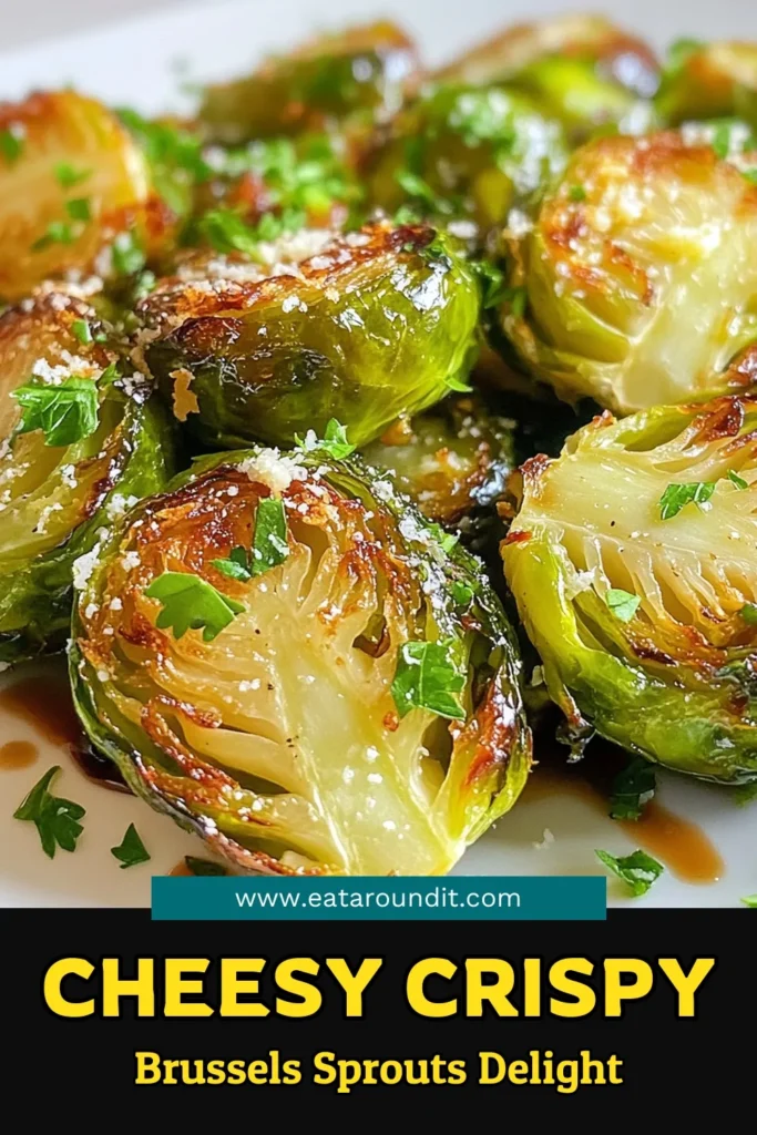 Transform your vegetable side dishes with this irresistible Parmesan roasted Brussels sprouts recipe! Enjoy perfectly crispy Brussels sprouts, coated in olive oil and garlic, then topped with rich Parmesan cheese and finished with a balsamic glaze for a healthy twist. This easy roasted Brussels sprouts dish is perfect for any meal. Click to discover the full recipe and impress your guests! #BrusselsSprouts #HealthySides #RoastedVegetables #CookingTips
