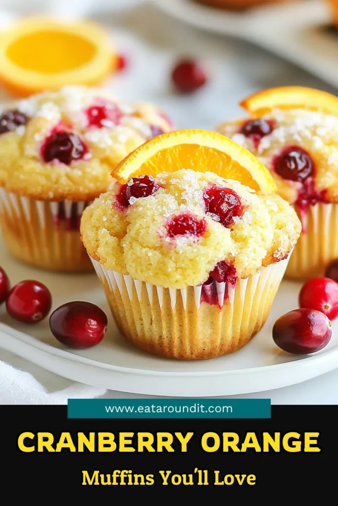 Indulge in the goodness of these cranberry muffins with our easy muffin recipe that combines the bright flavors of citrus. These orange cranberry muffins are perfect for holiday baking and will delight your family and friends. With fresh cranberries and zesty orange, these cranberry citrus bliss muffins are a must-try. Bake a batch today! #CranberryMuffins #CitrusMuffinsRecipe #HolidayBaking #EasyMuffinRecipe