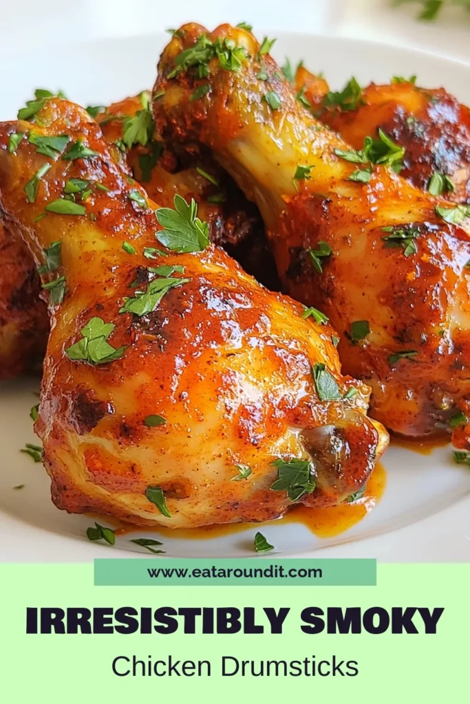 Discover the irresistible flavor of smoky paprika chicken with these baked chicken drumsticks that are sure to spice up your dinner! This easy chicken recipe features juicy, oven-baked chicken drumsticks coated in flavorful spices, perfect for any occasion. In just 50 minutes, you can enjoy spicy chicken drumsticks that are crispy on the outside and tender on the inside. Click to save this delicious recipe to try later! #SmokyPaprikaChicken #EasyChickenRecipes #BakedChickenDrumsticks #SpicyChickenDrumsticks