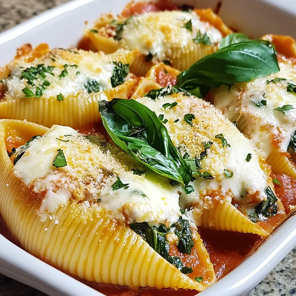 Spinach Ricotta Stuffed Shells Flavorful Home Delight