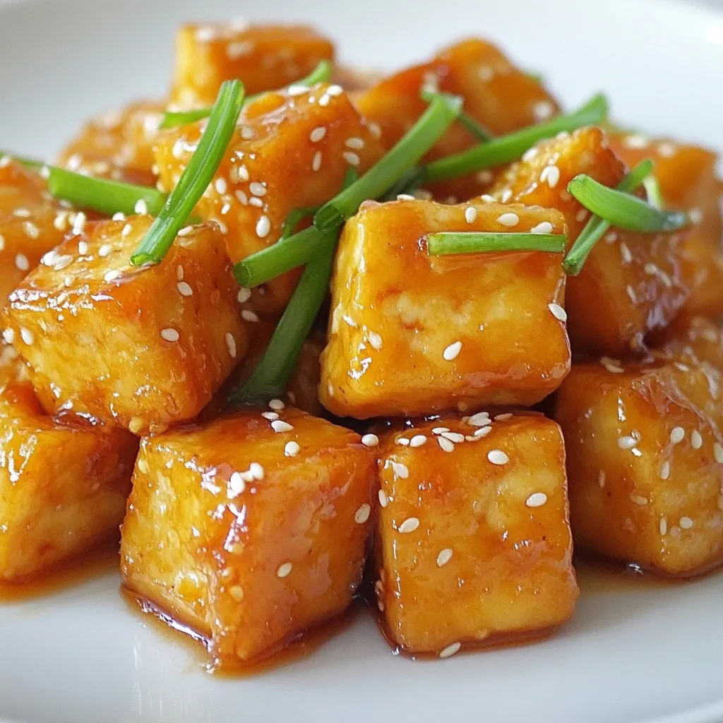 Crispy Honey Sesame Tofu Flavorful Plant-Based Delight