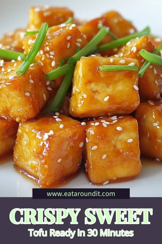 Discover the deliciously satisfying Crispy Honey Sesame Tofu, a must-try in your collection of vegan tofu recipes! This simple and flavorful honey sesame sauce recipe will elevate your tofu cooking techniques, making it perfect for easy Asian tofu dishes. Ready in just 30 minutes, this recipe is perfect for meal prep or a weeknight dinner. Don’t miss out on this crispy delight—save this recipe now! #VeganRecipes #TofuRecipes #EasyDinner #AsianCuisine