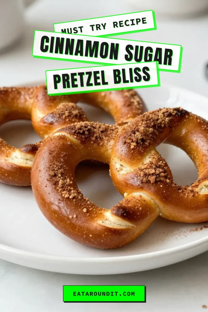 Indulge in the delightful flavors of Cinnamon Sugar Pretzel Twists, the ultimate homemade pretzel recipe! These soft pretzel twists are easy to make and perfect for sharing. With a golden exterior and a sweet cinnamon sugar coating, they're just like bakery-style pretzels. Bake a batch today and enjoy a warm treat that everyone will love! Click to get the full recipe now! #CinnamonSugarPretzels #EasyCinnamonPretzels #SoftPretzelTwists #BakeryStylePretzels