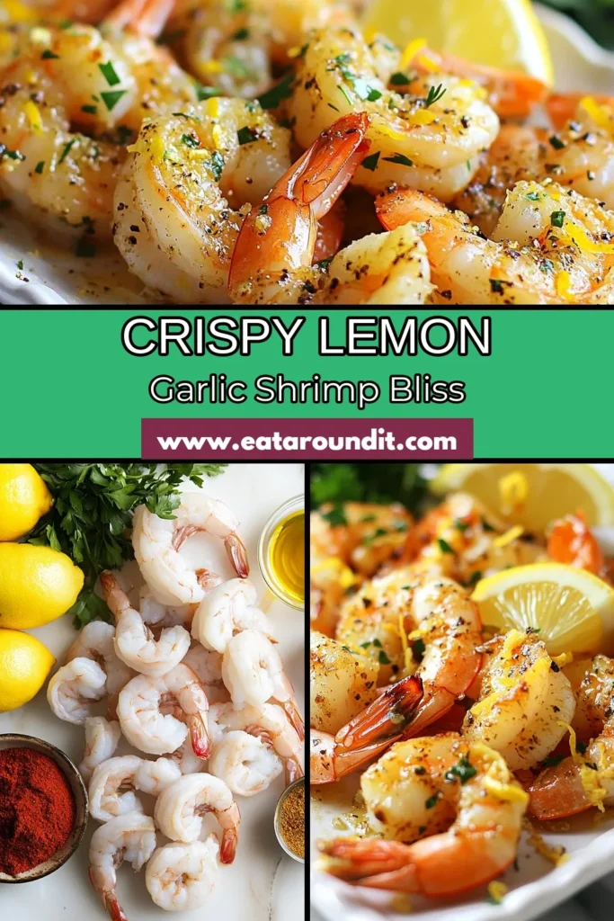 Discover the ultimate lemon garlic shrimp recipe with these crispy air fryer shrimp that are packed with flavor and nutrition. This easy shrimp air fryer dish is not only quick to prepare but also makes a healthy addition to your meal rotation. Perfect for seafood lovers, this recipe is a must-try among air fryer seafood dishes. Give it a go and enjoy a delicious, guilt-free treat! Save this recipe for your next cooking adventure! #CrispyShrimp #AirFryerRecipes #HealthySeafood #EasyDinnerIdeas