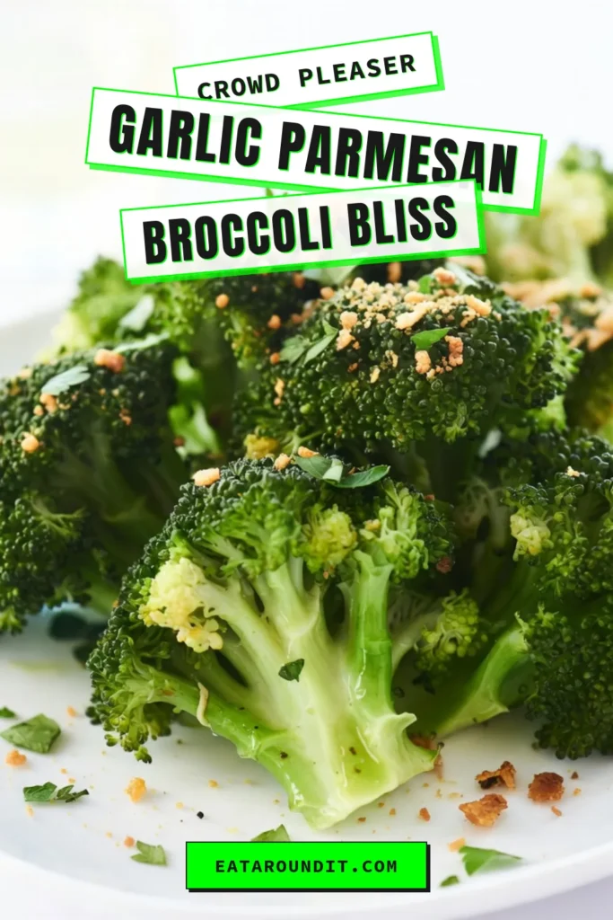 Elevate your meals with this easy and delicious Garlic Parmesan Roasted Broccoli recipe! In just 30 minutes, enjoy a healthy vegetable side dish featuring perfectly roasted broccoli florets tossed in garlic, olive oil, and topped with melted Parmesan. It’s a flavorful addition to any dinner table! Don’t miss out on this perfect blend of taste and nutrition. Save this healthy broccoli recipe for your next meal! #GarlicParmesanRoastedBroccoli #RoastedBroccoliRecipe #HealthyBroccoliRecipe #EasyVegetableSideDish
