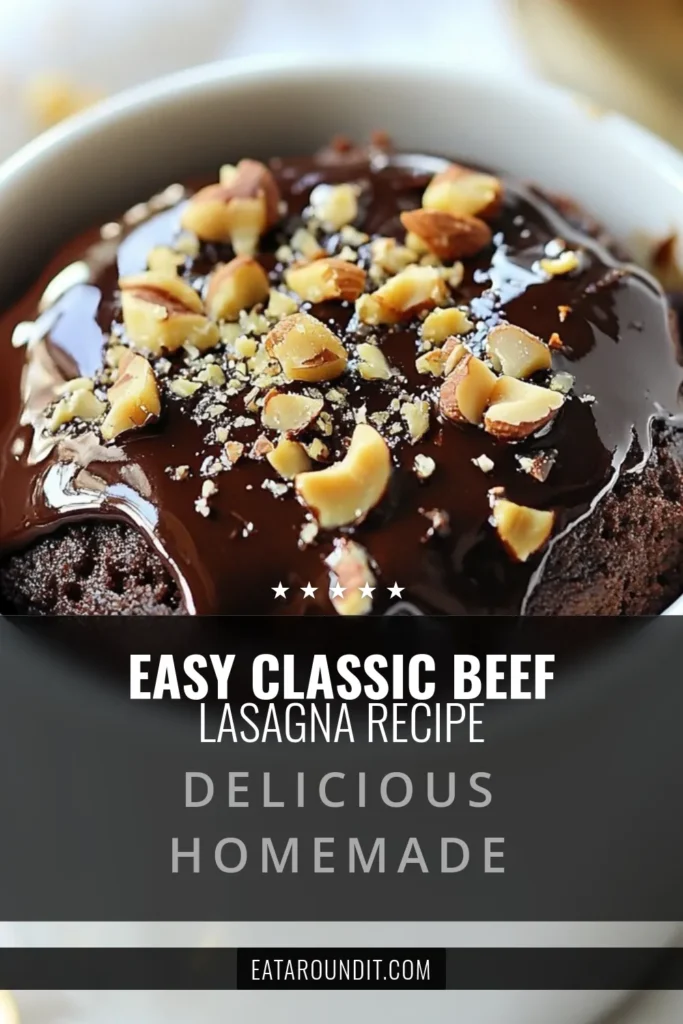 Indulge in this quick and easy chocolate hazelnut mug cake that is perfect for satisfying your dessert cravings in no time! This microwave mug cake is made with simple ingredients and features a delicious layer of Nutella for a gooey center. In just 5 minutes, you can enjoy a warm, rich chocolate dessert topped with crunchy hazelnuts. Try this delightful quick mug cake recipe today! #ChocolateHazelnutMugCake #EasyChocolateDessert #MicrowaveMugCake #NutellaMugCake