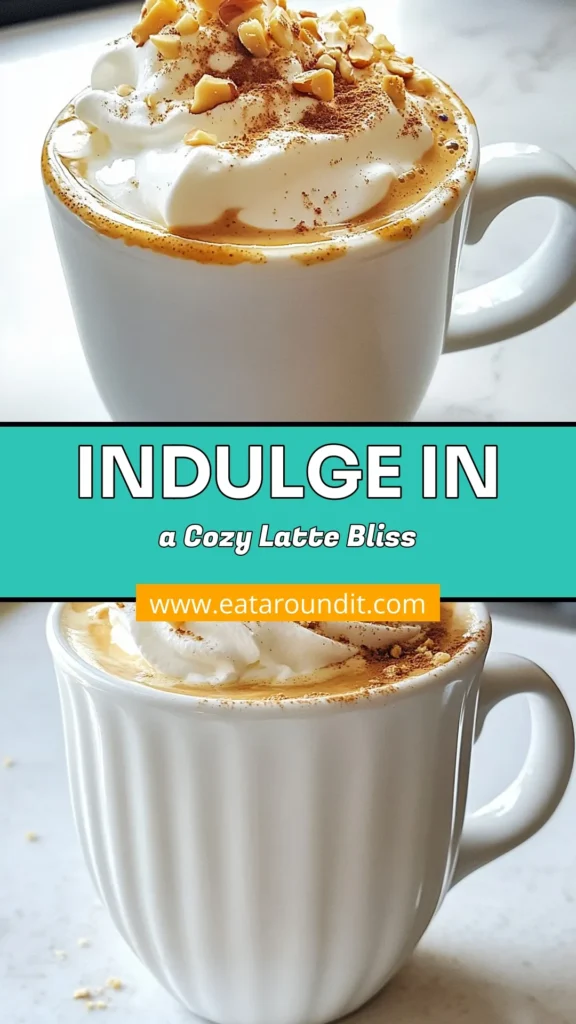 Warm up this season with our delicious Gingerbread Hazelnut Latte recipe. Perfect for cozy mornings or holiday gatherings, this festive drink brings together espresso, creamy milk, and the delightful flavors of hazelnut syrup and spices. Dive into this spiced latte recipe and make your holiday coffee drinks unforgettable! Try it today and bring a little cheer to your cup. Save this for your next coffee craving! #GingerbreadLatte #HolidayDrinks #CoffeeRecipes #FestiveBeverages