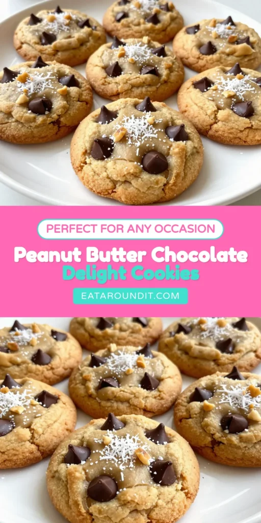 Discover the perfect no-bake cookie recipe with these irresistibly tasty Peanut Butter Chocolate Chip Energy Cookies! These gluten-free cookie recipes are not only easy to make but also healthy chocolate chip cookies that satisfy your sweet cravings guilt-free. Packed with protein and fiber, these peanut butter energy cookies are the ultimate easy energy snacks for busy days. Save the recipe now and enjoy delicious homemade treats! #PeanutButterCookies #HealthySnacks #GlutenFreeCookies #NoBakeCookies