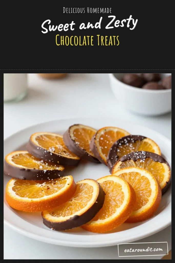 Indulge in these delicious chocolate dipped orange slices, the perfect balance of sweet and citrusy! This easy dark chocolate orange recipe is not only a delight for your taste buds but also a healthy chocolate dessert option. Create these delightful orange slice treats for your next gathering or as a satisfying snack. Discover how simple it is to make these easy chocolate snacks at home. Save this recipe now! #ChocolateDippedOrangeSlices #HealthyDessert #EasyChocolateSnacks #OrangeSliceTreats