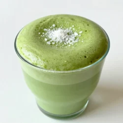 To make whipped matcha dalgona, you need just a few simple items. Here’s what to gather: - 2 tablespoons matcha powder - 2 tablespoons hot water - 2 tablespoons granulated sugar - 1 cup milk (dairy or plant-based) - Ice cubes (optional) - A pinch of fine sea salt - Whipped cream (optional) These ingredients are easy to find. Matcha powder gives this drink its bright green color and unique flavor. Sugar adds sweetness, while milk creates a creamy base. Matcha offers many health perks. It is packed with antioxidants that help fight free radicals. These antioxidants can boost your immune system. Matcha can also improve focus and calm your mind. It contains caffeine, but it releases it slowly, so you won’t feel jittery. Plus, matcha can help enhance your metabolism, which is great for energy. You can elevate your whipped matcha dalgona with some fun garnishes. Here are some ideas to try: - Dusting of matcha powder - Matcha-flavored sprinkles - A drizzle of honey or maple syrup - Shaved chocolate for a sweet touch These add-ins not only look great but also add extra flavor. Feel free to get creative with your toppings! {{ingredient_image_2}} To start, gather your ingredients. You need matcha powder, hot water, and granulated sugar. In a medium bowl, mix 2 tablespoons of matcha powder with 2 tablespoons of hot water. Add 2 tablespoons of granulated sugar to the bowl. Stir gently until the sugar and matcha dissolve. This step sets the base for your whipped treat. Next, it’s time to whip! Use a hand mixer or whisk to beat the mixture. Whip it vigorously for about 3 to 5 minutes with an electric mixer. If you are using a whisk, it may take up to 10 minutes. You want the mix to turn thick and frothy. It should look like whipped cream. For added flavor, sprinkle in a pinch of fine sea salt while whipping. This brings out the matcha's rich taste. Now, grab a serving glass. Fill it halfway with your choice of milk. If you like it cold, add some ice cubes. Carefully spoon the whipped matcha on top of the milk. This creates a beautiful layered look. You can stir the layers together or leave them separate for a stunning visual. For a special touch, add a dollop of whipped cream on top. Serve with a straw or spoon, and enjoy your delightful treat! To whip matcha well, you can use a few tools. A hand mixer works great. It saves time and gives you fluffy foam. If you prefer a workout, a whisk is also good. Just know it takes longer to whip by hand. You may also want a sifter for the matcha powder. Sifting helps remove lumps and gives a smooth texture. Lastly, use a mixing bowl that is deep enough to avoid spills. Avoid these common errors to get the best results. First, do not skip the hot water. It helps dissolve the sugar and matcha. If the water is too cold, the matcha will clump. Next, don’t rush the whipping process. You need to whip until it is thick and fluffy. If it seems too runny, keep going! Finally, watch the salt. A pinch is enough to enhance the flavor. Too much salt can ruin the taste. You can easily boost your whipped matcha's flavor and texture. Try adding a splash of vanilla extract during whipping for warmth. This pairs well with matcha. You can also use coconut milk instead of regular milk for a tropical twist. For a creamier texture, top your drink with whipped cream. This adds richness and makes it look fancy. Finally, sprinkle a little extra matcha on top for a nice touch! Pro Tips Use High-Quality Matcha: The flavor and color of your whipped matcha will largely depend on the quality of the matcha powder you use. Go for ceremonial grade matcha for the best results. Control the Sweetness: Adjust the amount of sugar based on your preference. If you prefer a less sweet drink, start with 1 tablespoon of sugar and taste as you go. Experiment with Milk Alternatives: For a unique twist, try different plant-based milks such as almond, oat, or coconut milk. Each will impart its own flavor profile to the drink. Chill the Milk: If you’re making an iced version, chill the milk beforehand. This will keep the drink cold longer and enhance your refreshing experience. {{image_4}} You can enjoy Whipped Matcha Dalgona in two ways: iced or hot. For the iced version, start with cold milk and add ice cubes. This makes it refreshing and perfect for warm days. The cold milk contrasts nicely with the warm, whipped matcha on top. If you prefer a warm drink, use hot milk instead. This gives a cozy feel. The hot version feels great on chilly days. Both styles taste amazing, so try each one! You can also change the flavor of your Whipped Matcha Dalgona. Adding a splash of vanilla extract gives it a sweet touch. Almond extract adds a nutty twist. You can experiment with other flavors, too. Try adding a little cinnamon or even cocoa powder for a chocolatey taste. These infusions make your drink unique and fun. Get creative and find your favorite flavor mix! The milk you choose greatly impacts the taste and texture of your drink. You can use regular dairy milk for a rich flavor. Whole milk gives a creamy texture. If you prefer plant-based options, almond, oat, or soy milk work well. Each brings a different taste. Almond milk is nutty, while oat milk is smooth and creamy. Try different milks to find your best match! If you have leftover whipped matcha, store it in an airtight container. Keep it in the fridge. It will stay fresh for about two days. Avoid letting it sit out too long. If it separates, just whip it again lightly before serving. To prep in advance, you can make the whipped matcha ahead of time. Store it in the fridge, as noted. Prepare the milk closer to serving. This keeps everything fresh. If you want an iced drink, add ice cubes just before serving. - Matcha powder: Use within six months for best flavor. - Granulated sugar: Lasts indefinitely if kept dry. - Milk: Check the date, but it usually lasts about a week after opening. - Whipped cream: Use within a few days to enjoy its peak taste. Storing your ingredients properly helps you enjoy this treat longer! Dalgona coffee is a frothy drink made with instant coffee, sugar, and hot water. You whip these ingredients until they form a thick foam. Whipped matcha uses matcha powder instead of coffee. Both drinks have a creamy layer on top. The main difference is the base flavor: coffee vs. matcha. Matcha gives a bright green color and a unique taste. Yes, you can use powdered sugar instead of granulated sugar. Powdered sugar dissolves quickly, which can help create a smooth foam. However, it may alter the texture slightly. Granulated sugar adds a better structure to the whipped matcha. If you want a sweeter drink, feel free to adjust the amount. To make a larger batch, simply multiply the ingredients. For each serving, use: - 2 tablespoons matcha powder - 2 tablespoons hot water - 2 tablespoons granulated sugar - 1 cup milk For example, if you want to serve four, use eight tablespoons of each main ingredient. Whip all the matcha at once in a big bowl. Pour the milk into multiple glasses and top with the whipped matcha. Enjoy this delightful treat with friends! Whipped Matcha Dalgona is easy and fun to make. We discussed the key ingredients needed, including matcha and sugar, and learned about its health perks. The step-by-step guide showed how to achieve that perfect whipped texture. You also discovered helpful tips, fun variations, and storage tips. Try it with different flavors or milk types to find your favorite. Enjoy experimenting with this simple treat! You’ll love making it just right, sip after sip.